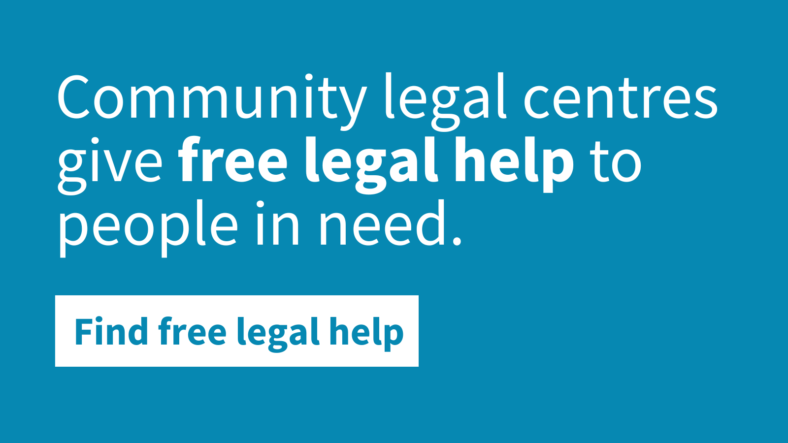 Need Free Legal Help? | Community Legal Centres NSW